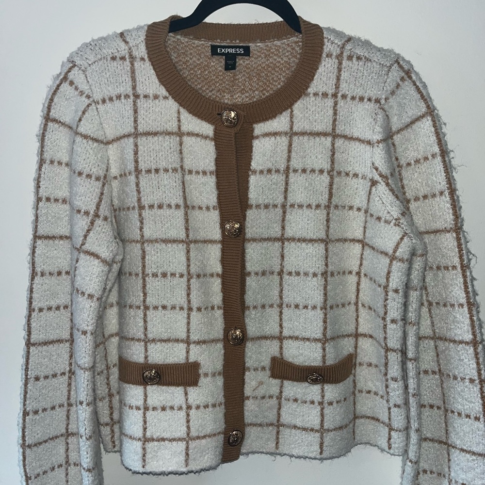 Express, medium cardigan